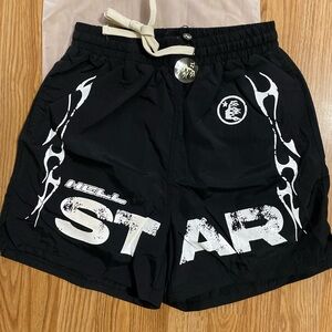 Small Hellstar Studios Black Shorts